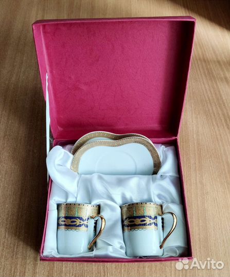 Новый сервиз кофейный на 2 человека