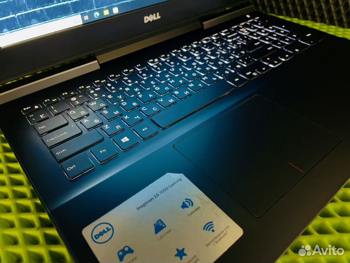 Игровой Ноутбук Dell Core i7/16Gb/GTX1050Ti