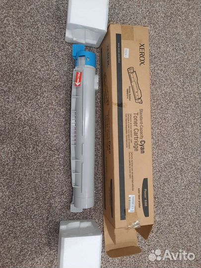 Картридж Xerox Phaser 6360 цвет Cyan. 106R01214