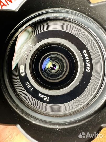 Объектив Samyang 12 mm f/2 Sony E