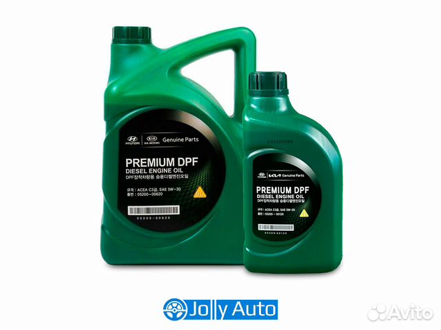 Моторное масло Hyundai/KIA Premium DPF Diesel 5W30 купить в Санкт ...