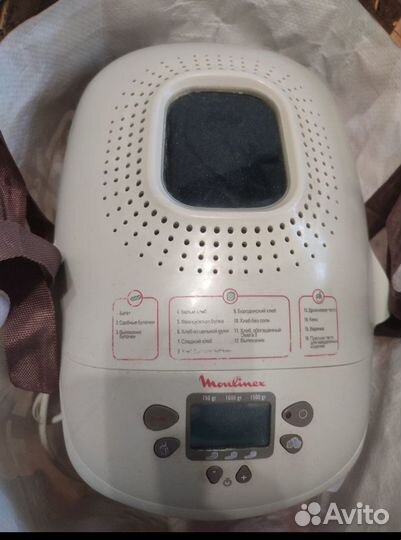 Хлебопечка moulinex