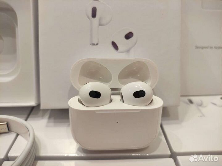 AirPods 3 топовая версия, 1400 отзывов в профиле