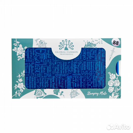 Диск для стемпинга Global Fashion #-88