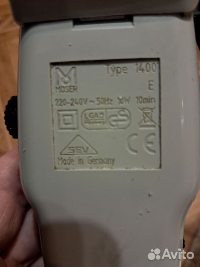Машинка для стрижки Moser 1400- 0053