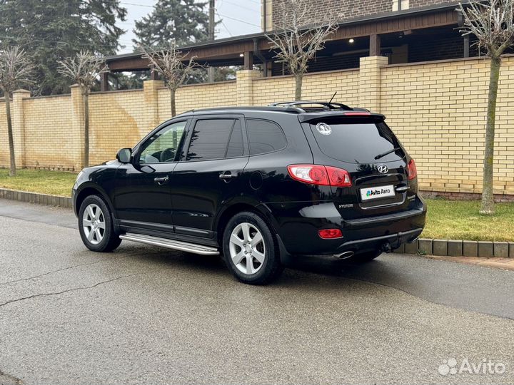 Hyundai Santa Fe 2.2 AT, 2008, 276 000 км