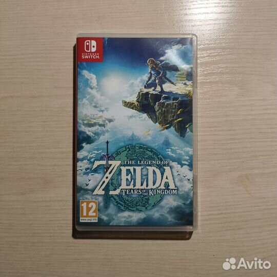Zelda tears of the kingdom картридж