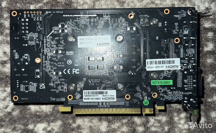 Видеокарта gtx 1650 4gb