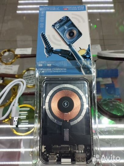 Power bank с беспроводной зарядкой