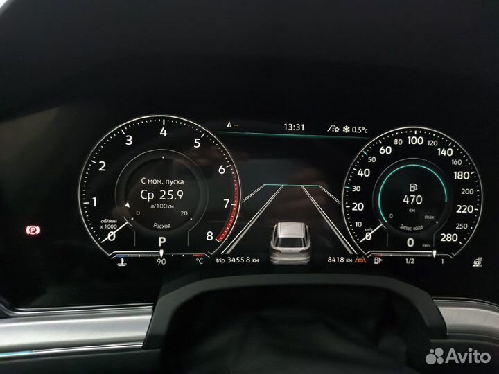 Активация line assist, чтение знаков на Touareg CR