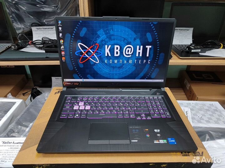 Новенький игровой Asus TuF Gaming 11400H 16gb RTX