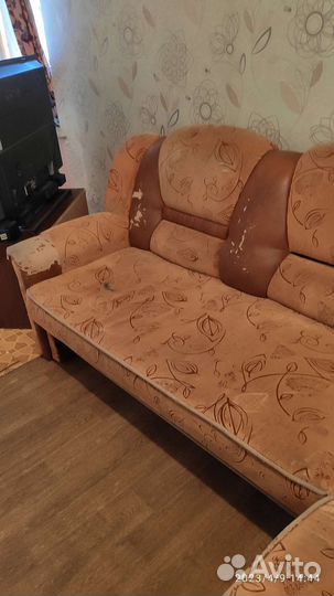 Угловой диван бу