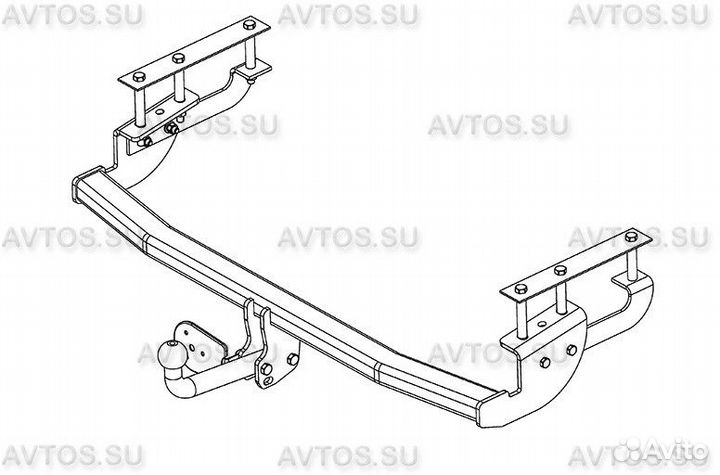 Фаркоп suzuki SX 4 4WD (2008) (AvtoS SZ 11)