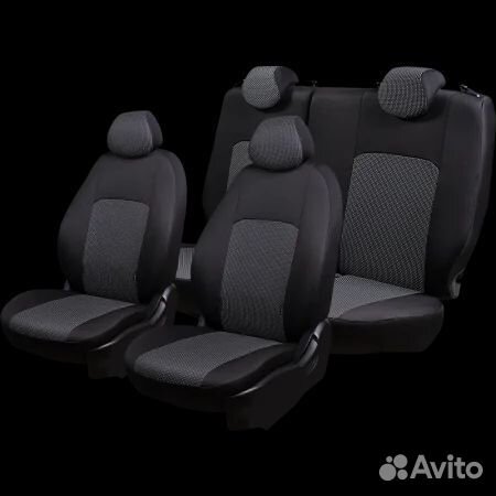 Чехлы на Ниву Шеви с 16г Дублин жаккард