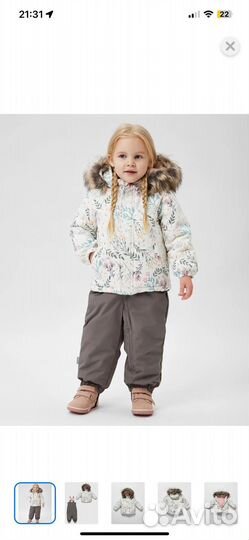 Зимний костюм для девочки