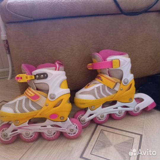 Ролики детские раздвижные 31 по 34