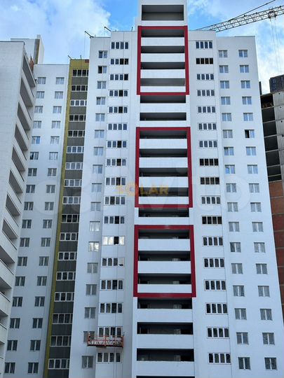 2-к. квартира, 58,2 м², 17/19 эт.