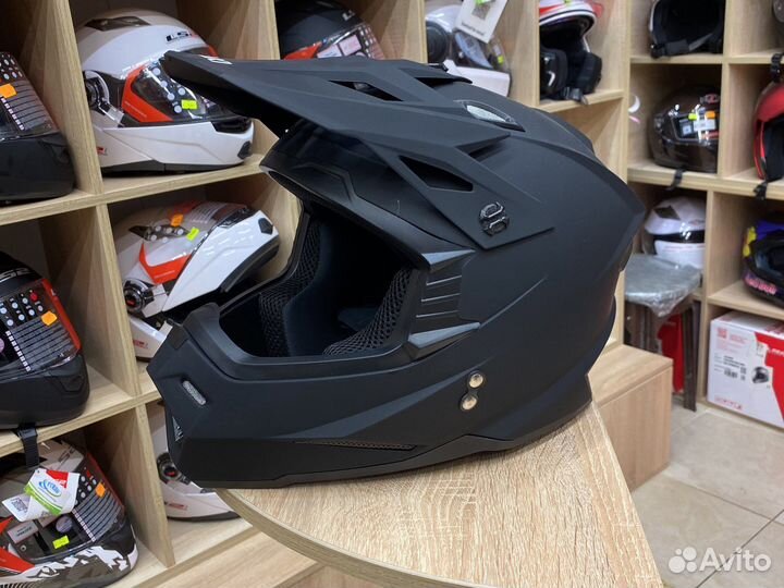 Кроссовый шлем Ataki Черный