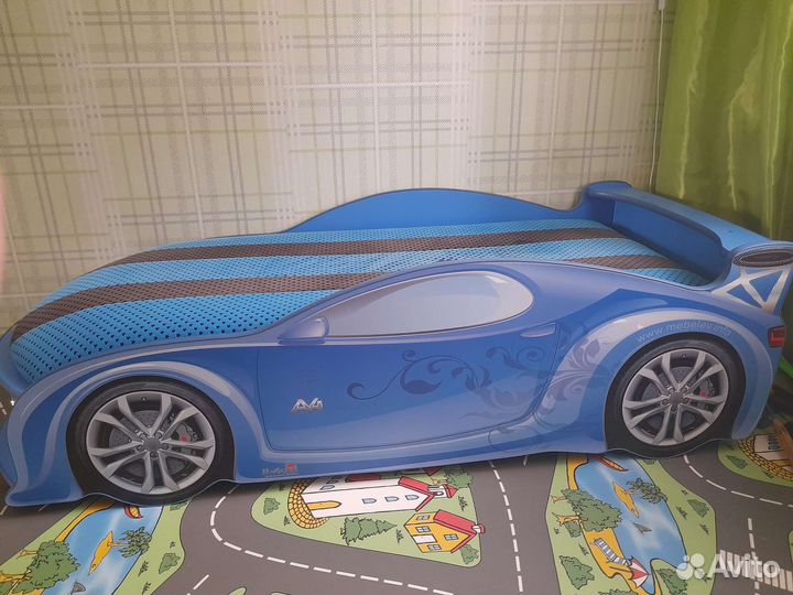 Детская кровать машина бу