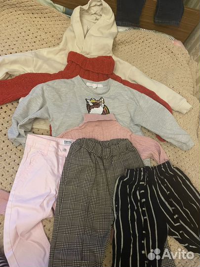 Детская одежда для девочек пакетом 98 104