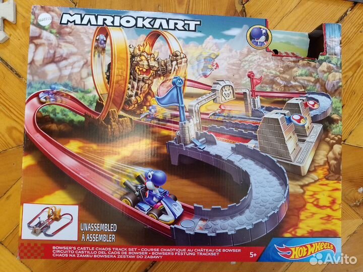 Трек хот вилс Марио Гигант Экшн Петля