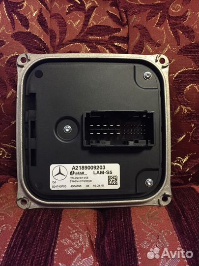 Блок фары на мерседес Гл166 мл 166