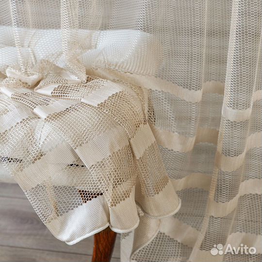 Тюль Фрида Крем