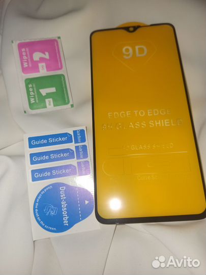 Стекло защитное на Xiaomi redmi note 8 pro