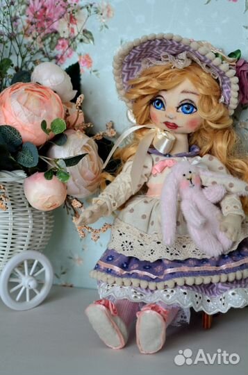 Интерьерная шарнирная авторская кукла