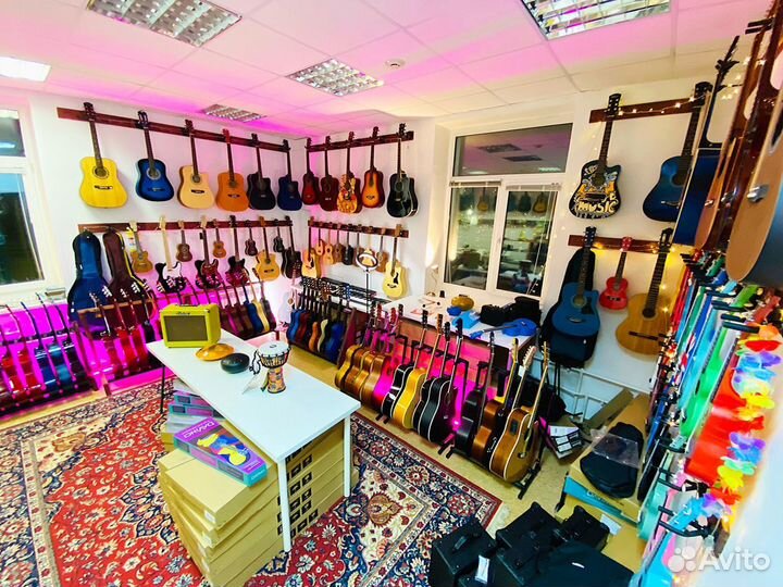 Замена струн, ремонт гитар, настройка гитары