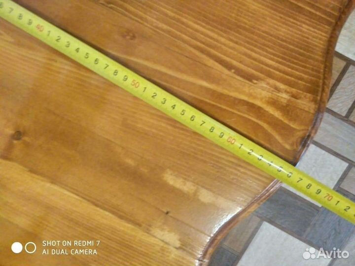 Детский столик из натурального дерева