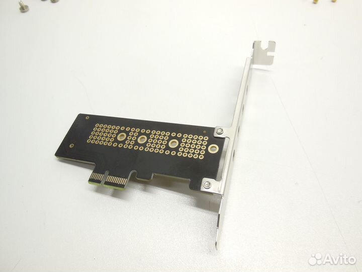 Адаптер переходник nfhk N-M2X1 Ver. 2.0 M.2 (M2) NVMe на PCI-E x1