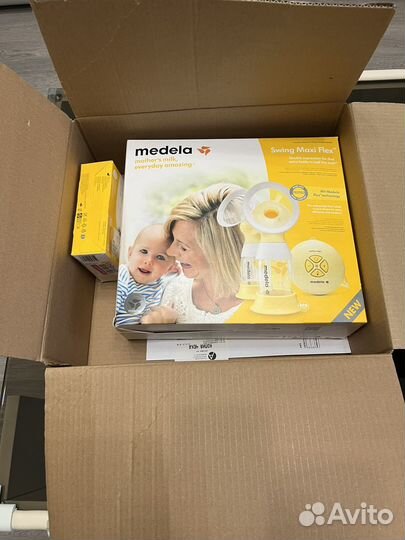 Двойной электронный молокоотсос Medela