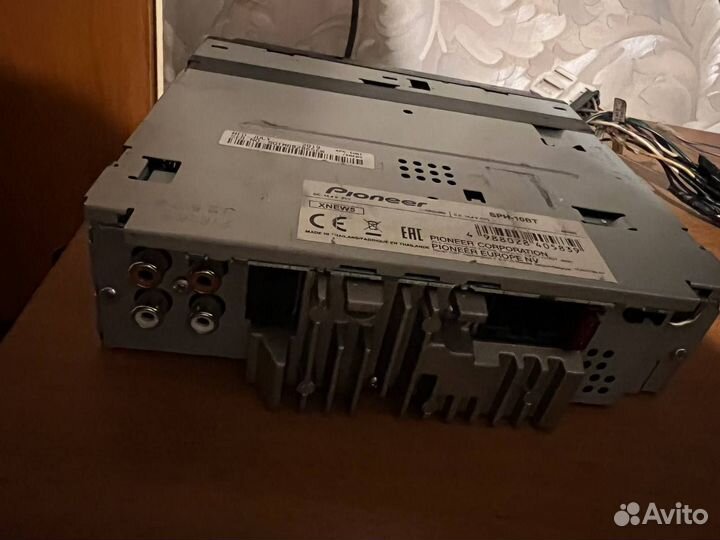 Автомагнитола pioneer sph-10bt 1din