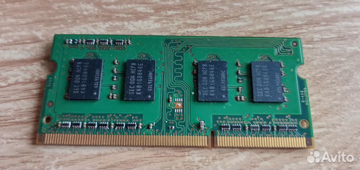 Оперативная память для ноутбука DDR3 1gb