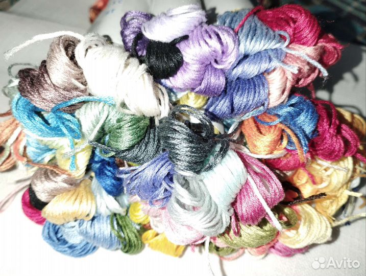 Набор мулине схс, 50 шт, цвета на выбор