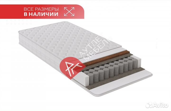 Беспружинный матрас