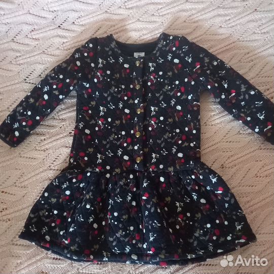 Petit bateau стёганое платье