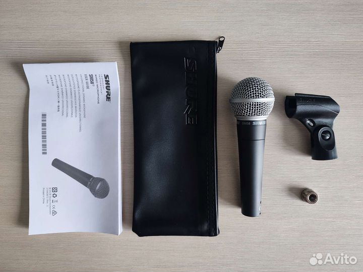 Микрофон Shure SM58-LC новый в коробке