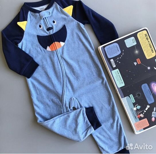 Флисовая поддева Carters