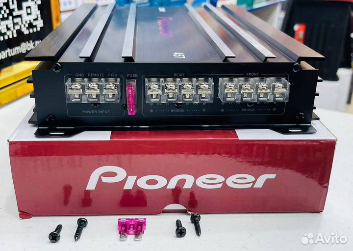 Усилитель Pioneer 457 4-х канальный 2200W