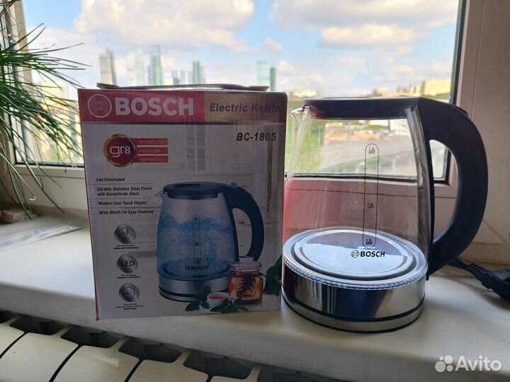 Электрический чайник Bosch новый