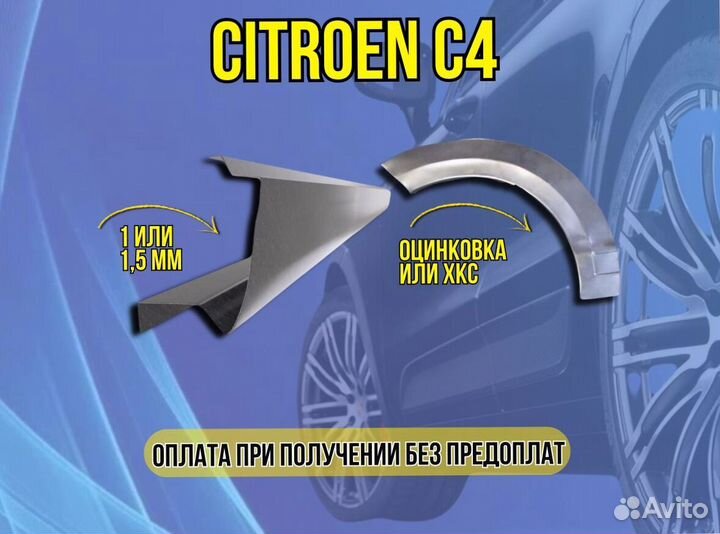 Арки Kia Ceed ремонтные