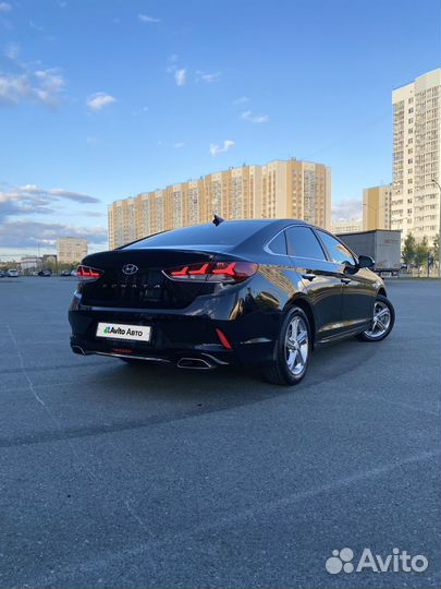 Hyundai Sonata 2.4 AT, 2018, 80 000 км