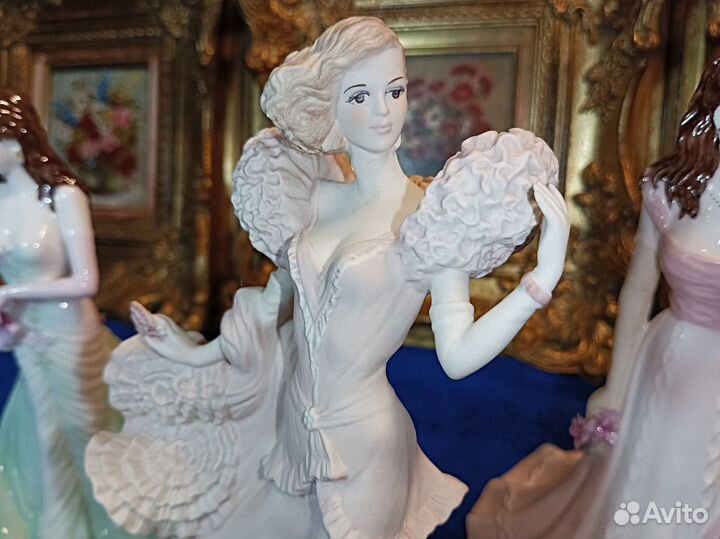 Coalport.Мари.Кэти.Статуэтка.Англия.Фарфор