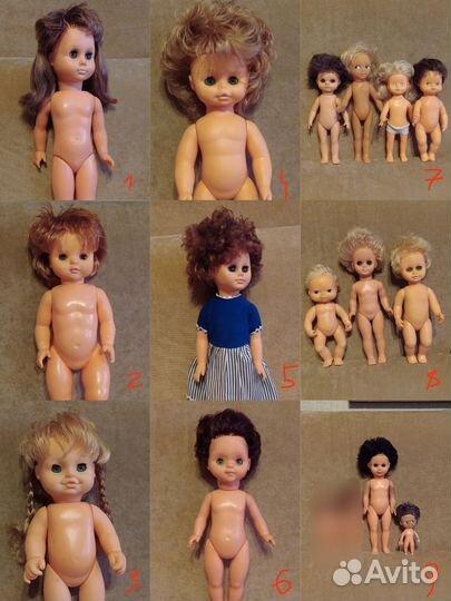 Куклы,игрушки СССР, гдр