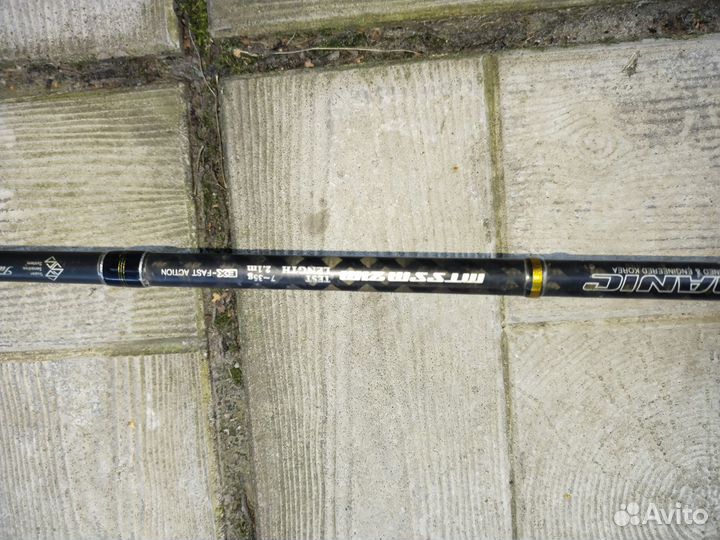 Спининг Maximus manic, 2.1m, 7-35g катушка stinger