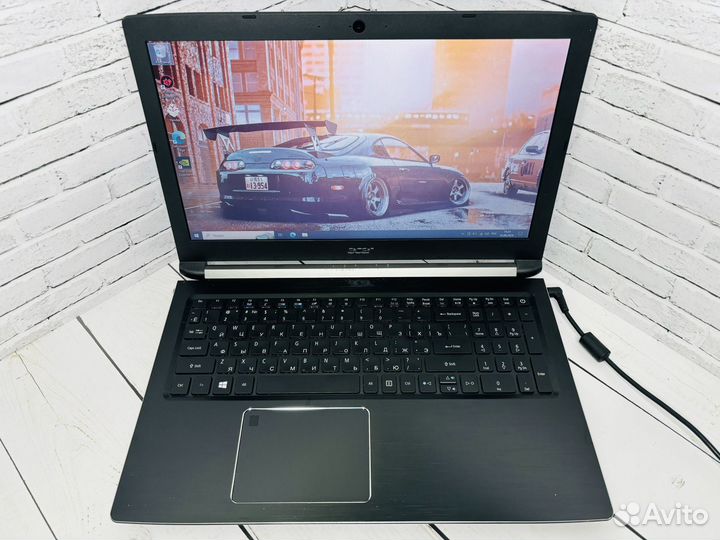 Игровой Acer 7 A715 на i5-7300HQ/ RAM 12/ SSD+HDD