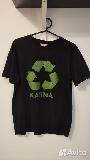 Футболка karma унисекс М