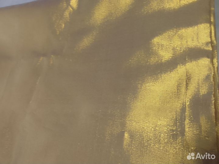 Ткань цвет золото и серебро